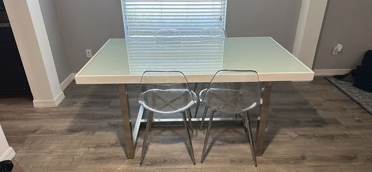 Dining table with 4 chairs