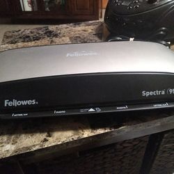 Fellowes Spectra 95 9.5" Laminator CRC 57382 Used Tested Works Great