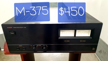 Luxman M375 Power Amplifier 150 Watts pc