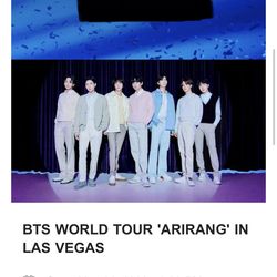 BTS Tickets FACE VALUE (Vegas - 5/24,27)
