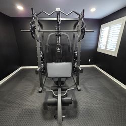Smith Machine 2001 | Multi-Use Adj Bench | Gym Equipment | Fitness | Squat Rack | Excercise |🔴WEIGHTS AND BARBELL SOLD SEPARATELY 🔴 FREE DELIVERY 🚚