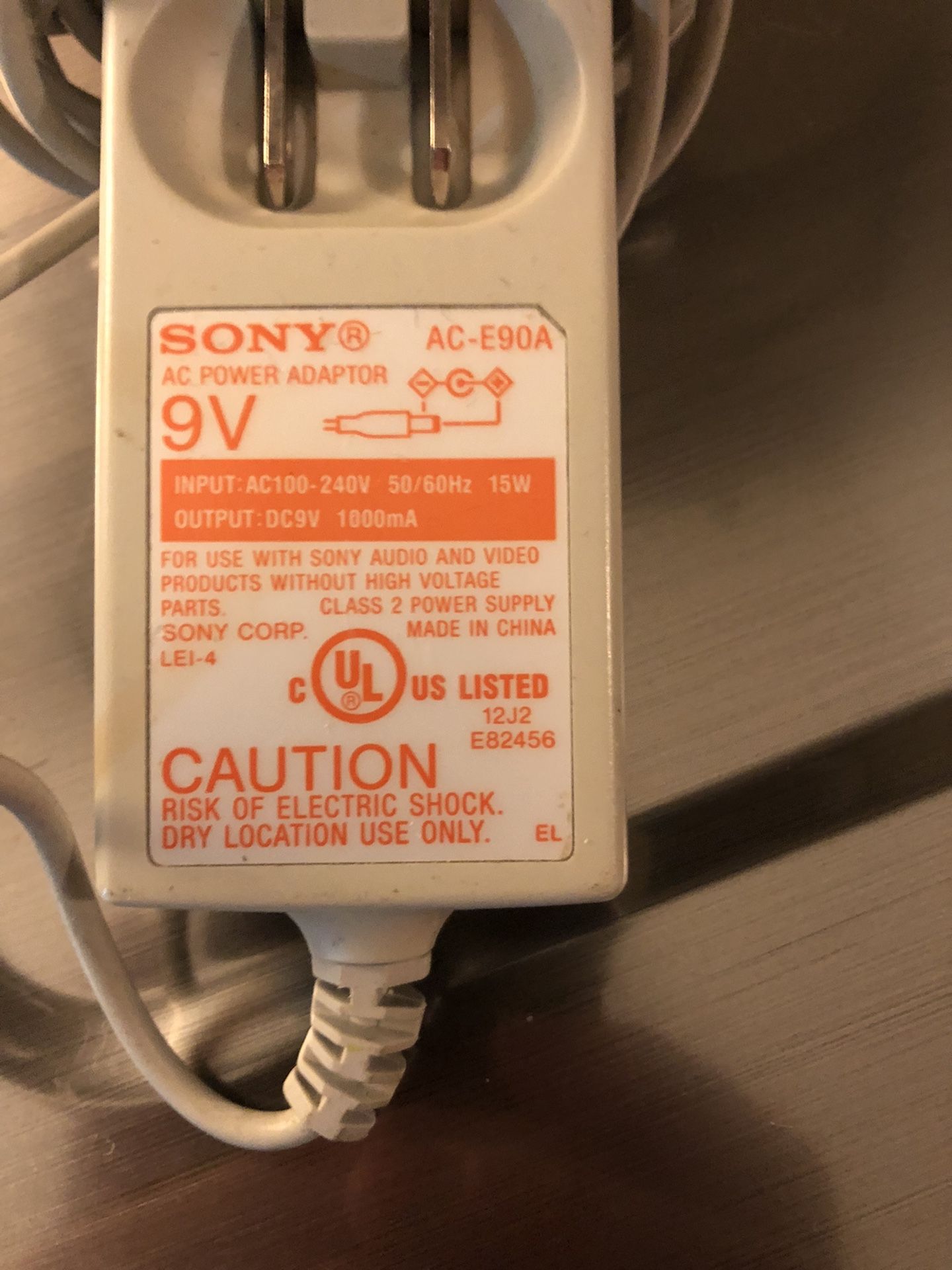 Sony Ac Power Adapter