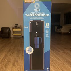Primo Water® Black Bottom Load Classic Hot and Cold  2 Temp Water Dispenser with High Dispensing Area
