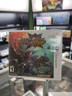 Monster Hunter Generations Nintendo 3DS