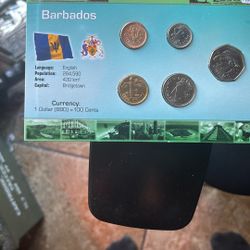 Barbados Caribbean Proof Coin Currency Mint State 