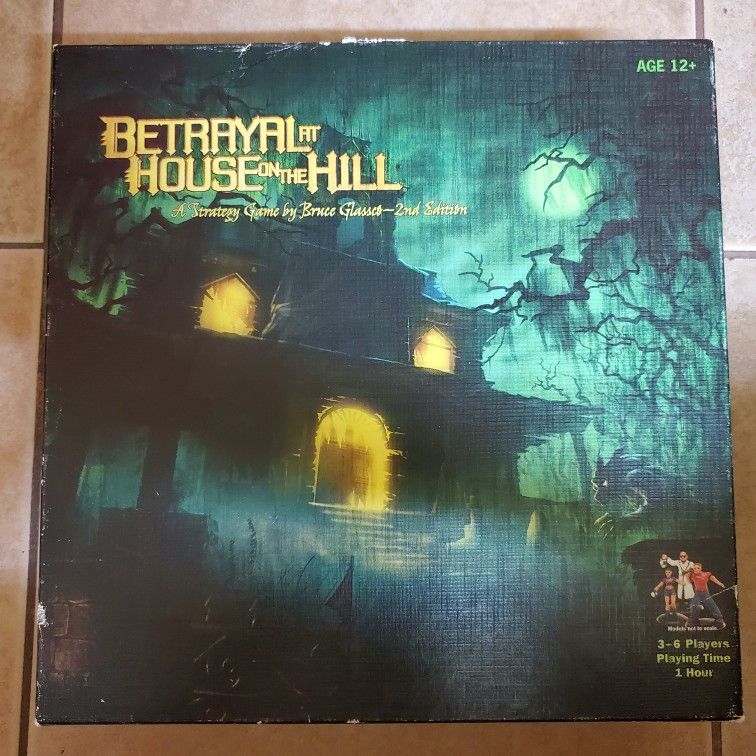 Betrayal At House On The Hill Boardgame
