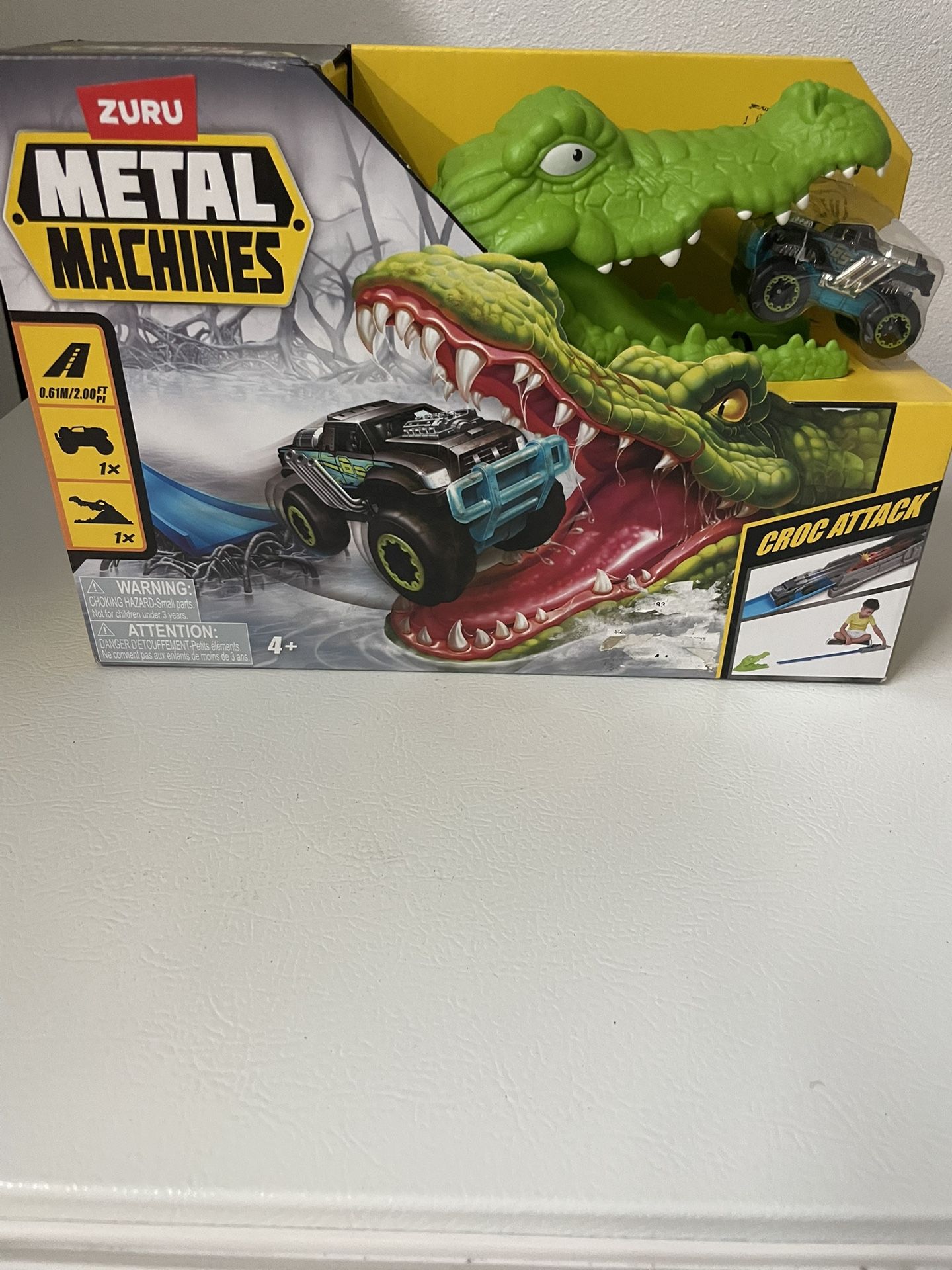Metal Machine Toy Croc Attack
