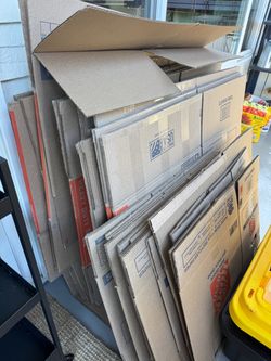 Used Home Depot Cardboard Moving Boxes