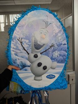 Disney frozen Olaf pinata