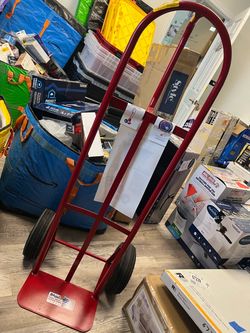 Milwaukee 800-lb Capacity 2-Wheel Red Steel Heavy duty hand truck