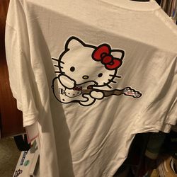 Hello kitty large t shirt new