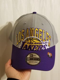 Men's New Era 39THIRTY NBA Los Angeles Lakers Medium-Large Flex Hat