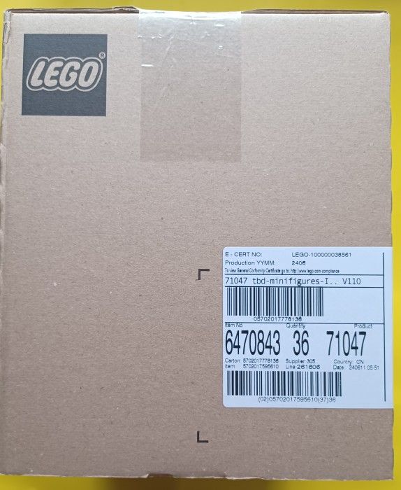 Lego 71047 Dungeons and Dragons Minifigures Sealed Factory Case of (36) D&D NEW