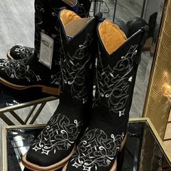 Botas Vaqueras Estilo Rodeo 
