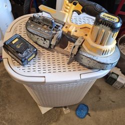 DeWalt Bandsaw And Battery