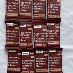 (12 Bars) RX Bars Limited Edition Gingerbread, 12g Protein, No Added Sugars