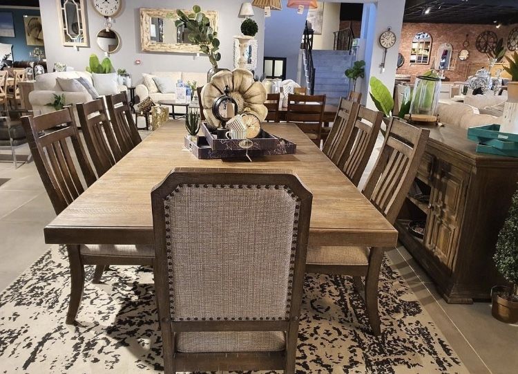 Extendable Dining Wyndahl Dining Set Extendable Pine Wood Dining