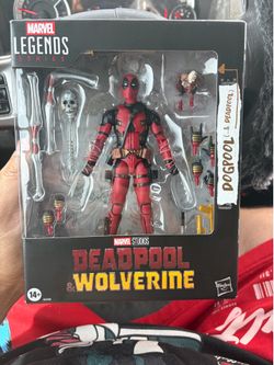 Marvel Deadpool and Wolverine figures