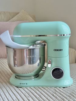 CEBORY Green Stand Mixer, 6.5 QT