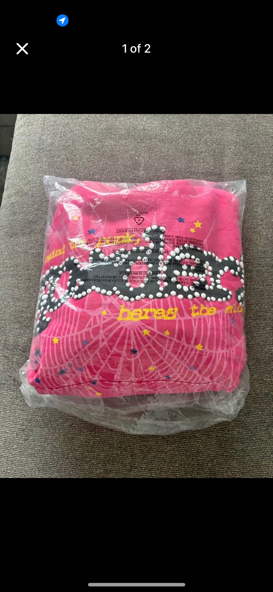 Sp5der V2 hoodie pink