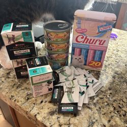 Cat Food, Supplements And Treats