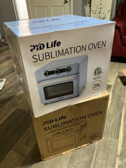 PYD Life Sublimation Oven Machine 25 L 120 V 1600 W Blue Convection Oven