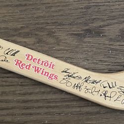Detroit Red Wings 2002 Stanley Cup Champions Mini Stick