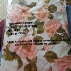 NIP 48" Round Tablecloth