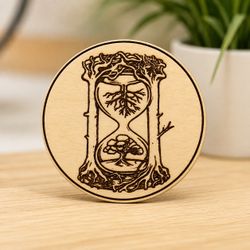 Wooden Tree of Life Fridge Magnet – Laser Engraved