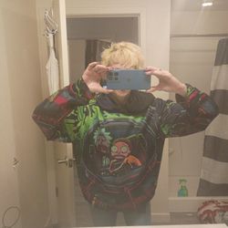 Rick And Morty     3XL Hoodie 