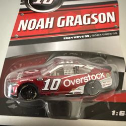 NASCAR AUTHENTICS NOAH GRAGSON 2024 WAVE 09 OVERSTOCK CAR #10