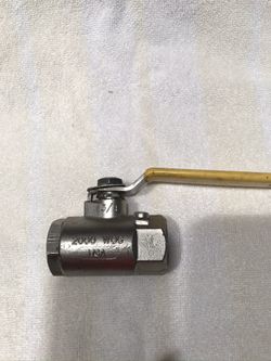 3/4” full port ball valve