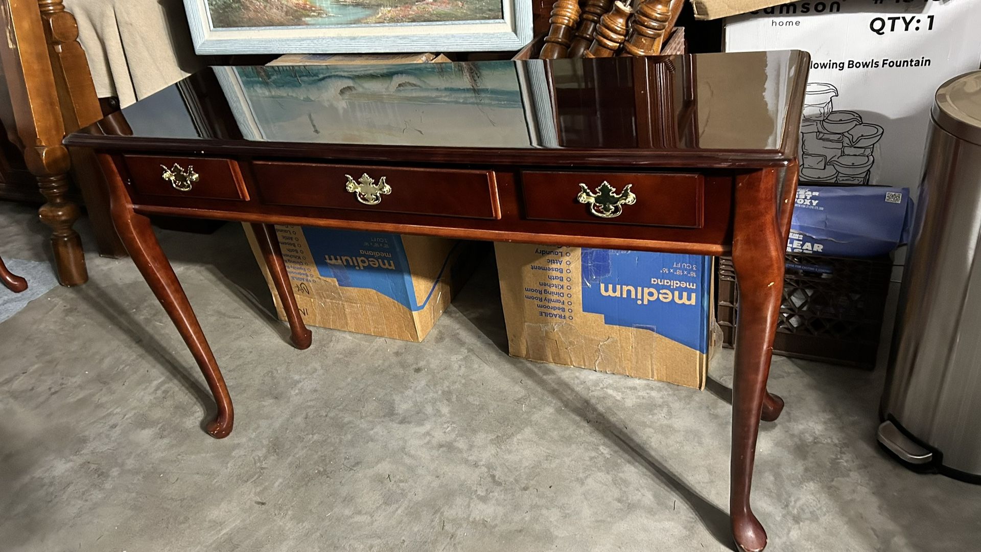 Cherry Wood Foyer