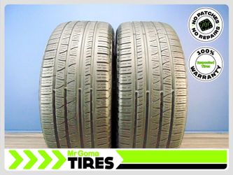 2 PIRELLI SCORPION VERDE A/S MGT XL 265/45R20  USED TIRES 7/32 TREAD 2654520  