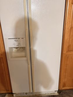 White Whirlpool Fridge