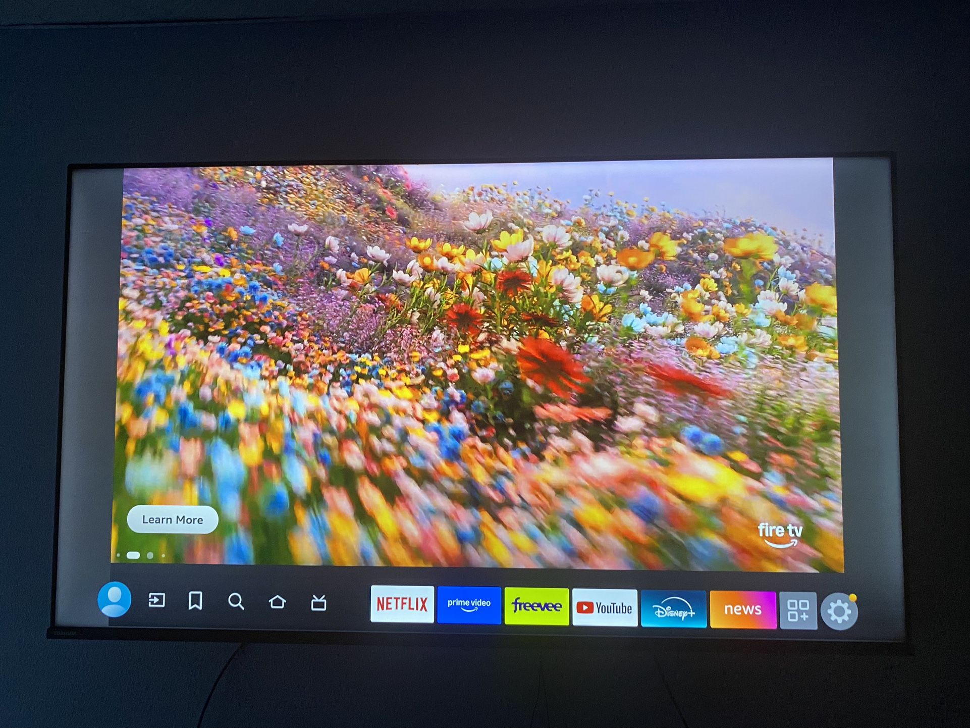 55” 4k toshiba fire tv