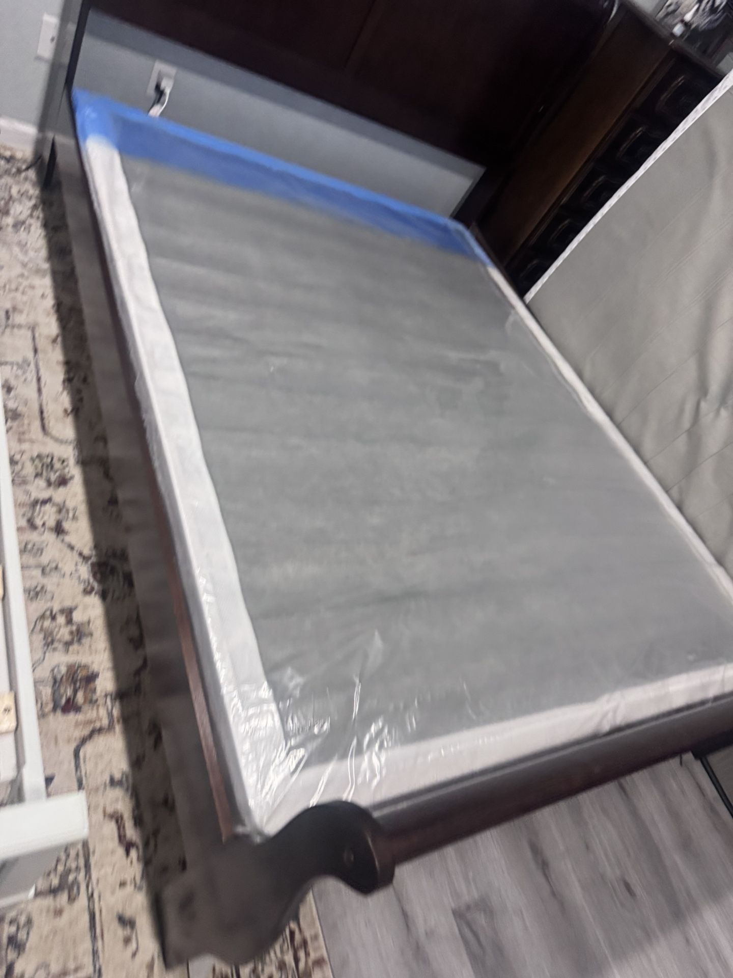 Bedframe With Side Table