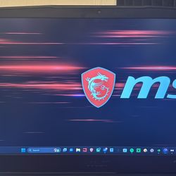 MSI GF65 Thin I7-10750H/Geforce GTX 1660TI