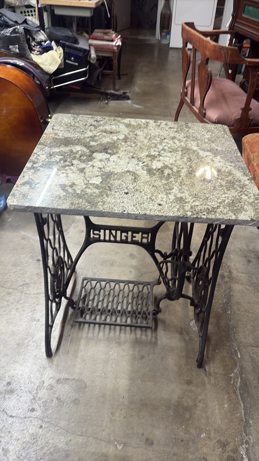 sewing machine table