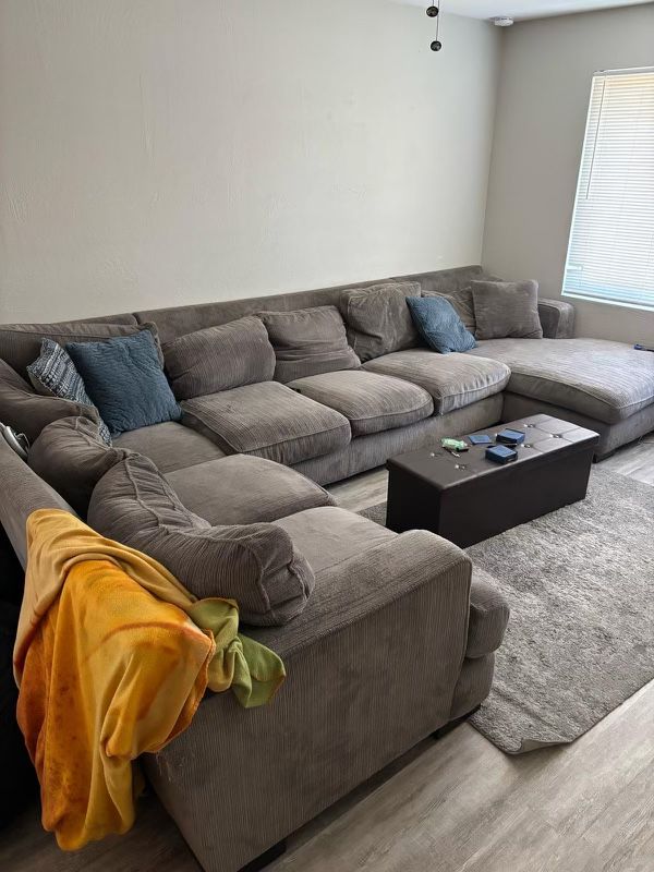 Gray Sectional Sofa