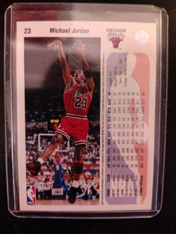 Michael Jordan NBA Bulls Card