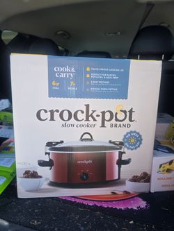 🧚♀️ NEW Crock-Pot Cook & Carry 6-Quart Manual Slow Cooker