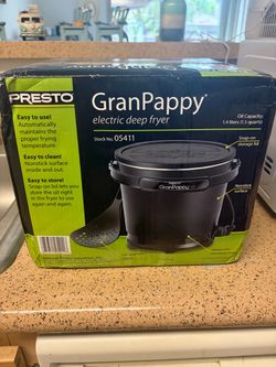 GranPappy Presto Electric Deep Fryer