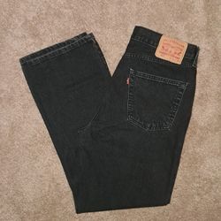 Levi's Black With Gray Pants 
