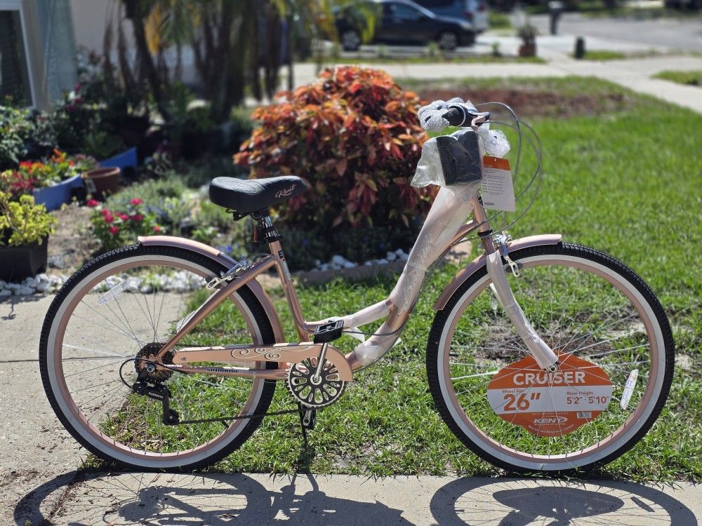New Kent Bayside Female 7-Speed Cruiser Bike