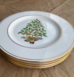 vintage lenox christmas china