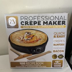 NEW Professional Crepe Griddle – Still in Box