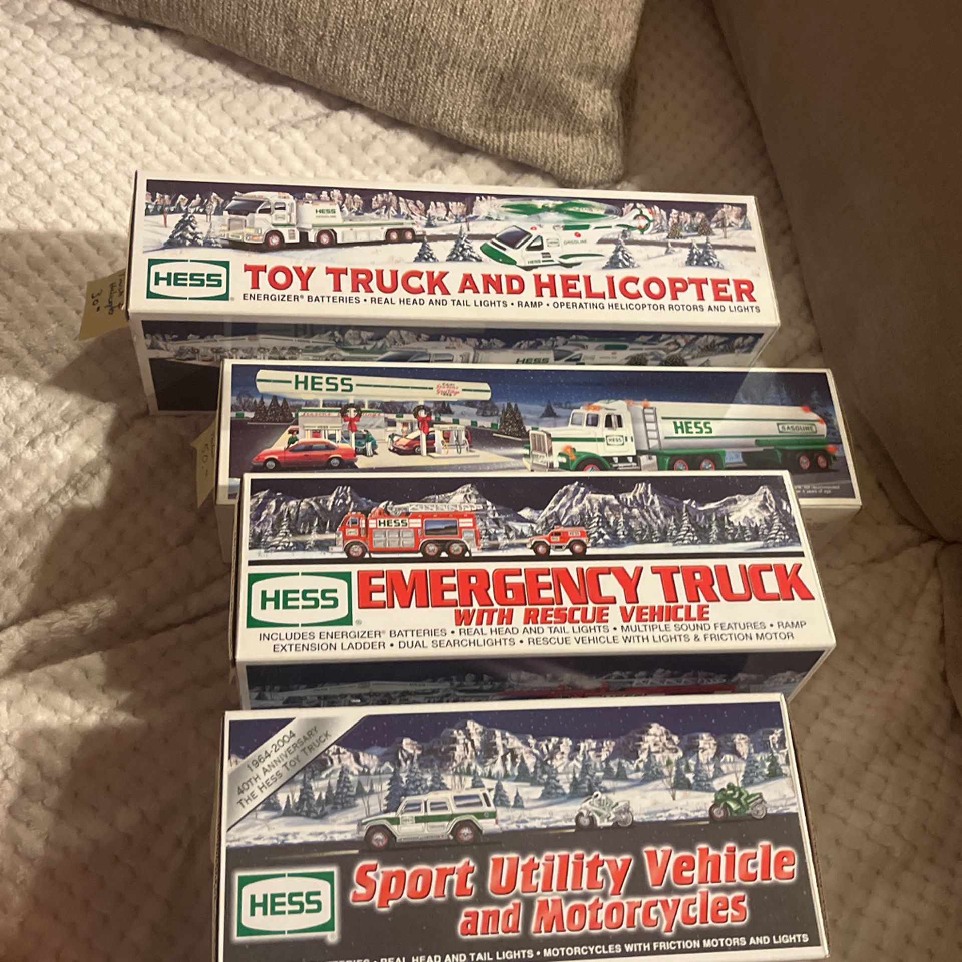 Hess Collectors Toy Vehicles 
