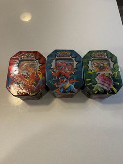 Pokémon Ascended Hero’s Tins – 3 Brand New Sealed