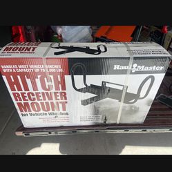 hitch receiver mount for winches New In Box 